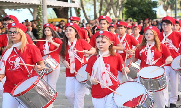 Cumhuriyetin 102.yılında Antalya'da coşkulu kutlama