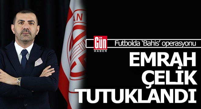 'Bahis' operasyonunda Antalya'dan bir tutuklama, 2 futbolcu serbest