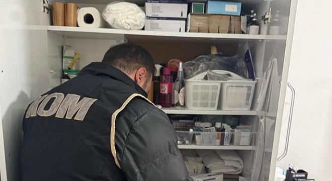 'Evde' tıp merkezi: 5.923 malzeme ele geçirildi