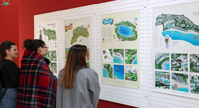 'Harita Bir Sergi' sanatseverle buluştu