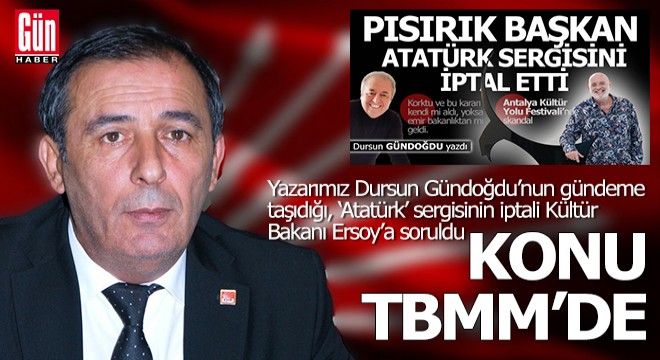 'Pısırık Başkan' TBMM'de bakan Ersoy'a soruldu