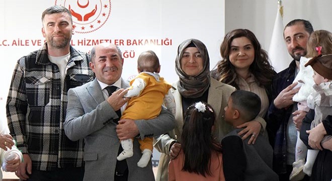 10 çocuk, Antalya'da sıcak yuvaya kavuştu