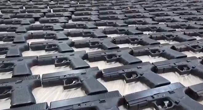 1107 ruhsatsız tabanca ele geçirildi