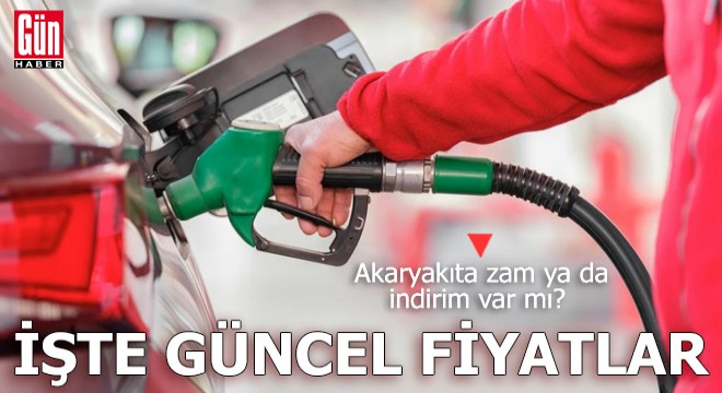 Akaryakıta zam ya da indirim var mı?