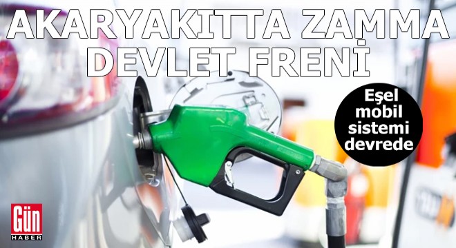 Akaryakıtta zamma devlet freni: Eşel mobil sistemi devrede