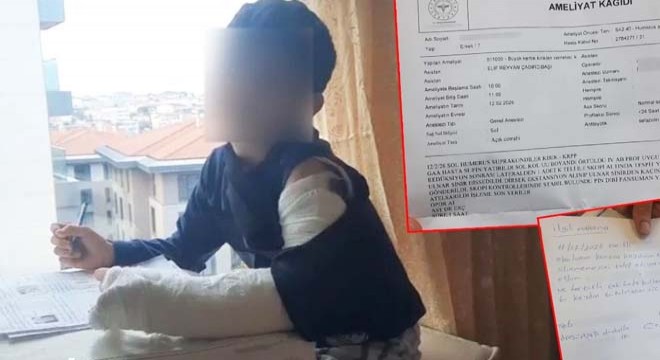 Akran zorbalığı: Yedi yaşındaki çocuk kolunu kırdı