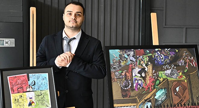 Antalya Engelsiz Kafe'de 'Bir Bakışın Hikayesi' sergisi