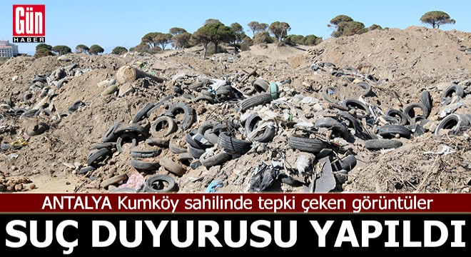 Antalya Kumköy sahilinde tepki çeken görüntüler