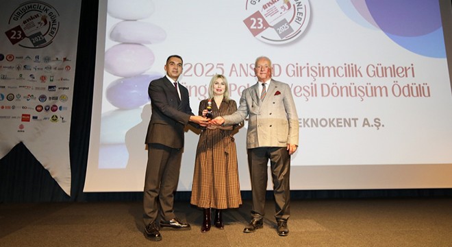 Antalya Teknokent'e Yeşil Dönüşüm Ödülü