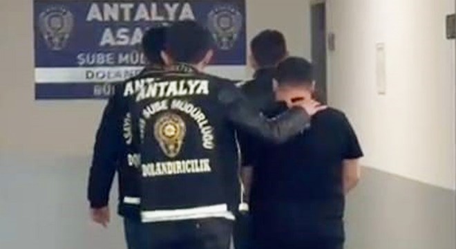 Antalya'da 1 milyon liralık dolandırıcılığa 2 tutuklama