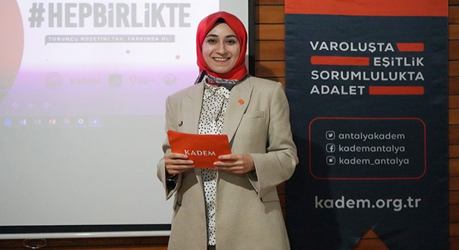 Antalya'da 'Şiddete Karşı Hep Birlikte' çağrısı
