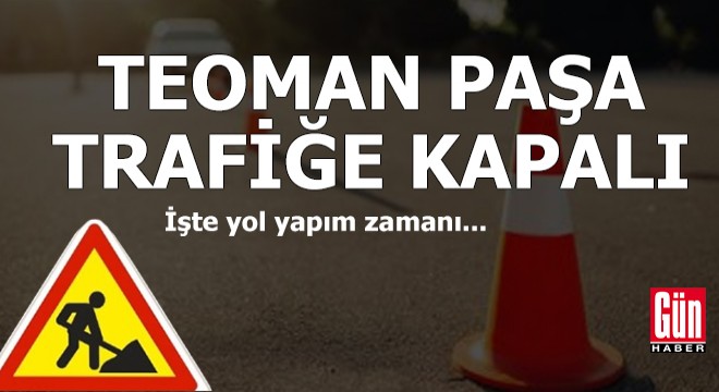 Antalya'da Teoman Paşa Caddesi trafiğe kapatılacak