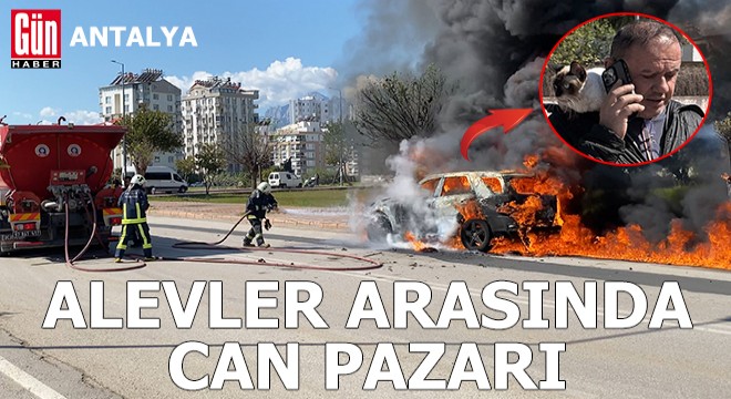 Antalya'da alevler arasında can pazarı