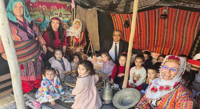Antalya'da anaokulu öğrencilerine Yerli Malı Haftası etkinliği