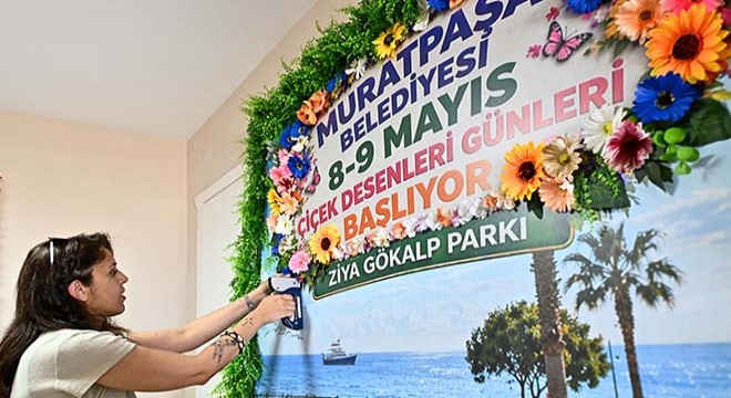 Antalya'da bahar, Çiçek Desenleri Günleri'yle karşılanacak