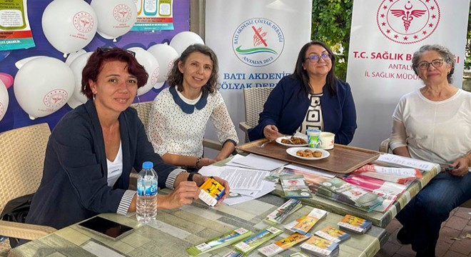 Antalya'da çölyak hastalarına glutensiz beslenme etkinliği