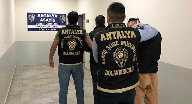 Antalya'da dolandırıcılık şüphelisi tutuklandı