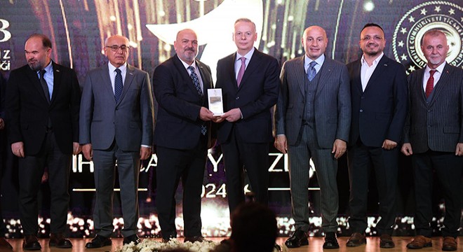 Antalya'da ihracatın yıldızlarına ödül