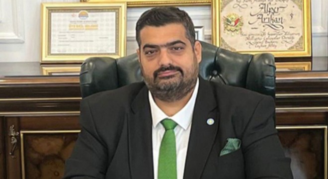 Antalya'da ilçe başkanı son yolculuğuna uğurlandı