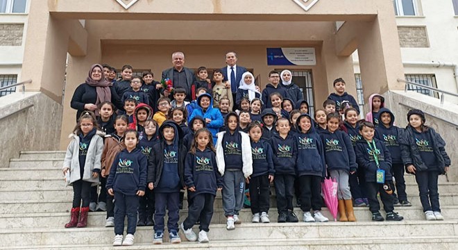 Antalya'da okul yaptıran hayırsevere vefa