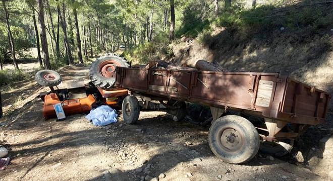 Antalya'da traktörün altında kalıp hayatını kaybetti