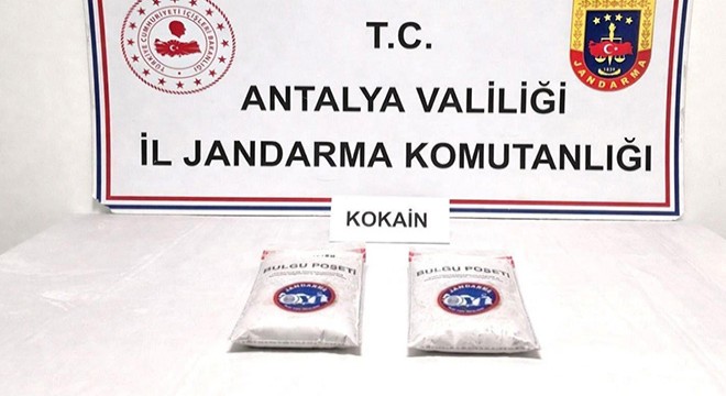 Antalya'da uyuşturucu operasyonuna 2 tutuklama
