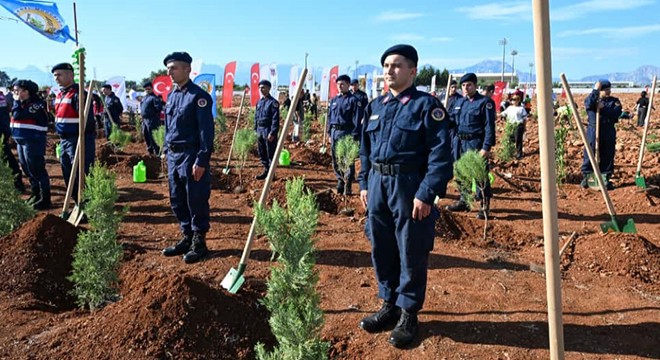 Antalya'da yeşil vatan seferberliği
