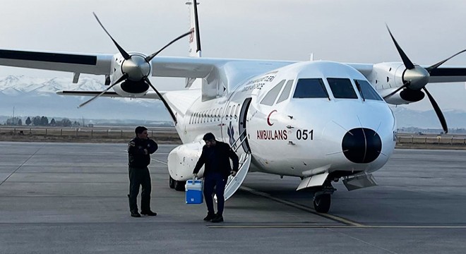 Antalya'dan Erzurum'a karaciğer grefti ulaştırıldı
