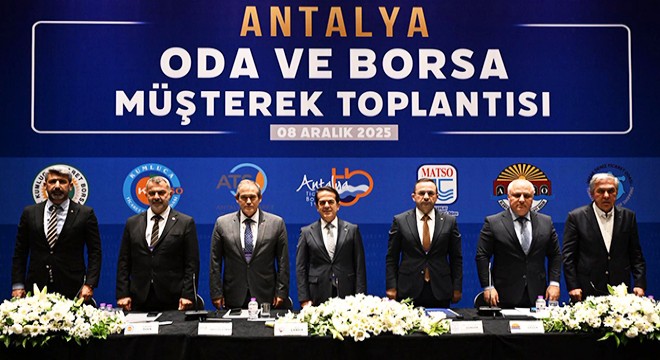 Antalyalı patronlardan ortak mesaj
