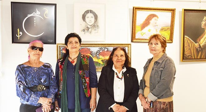 Antalyalı sanatçılar bahar sergisinde buluştu
