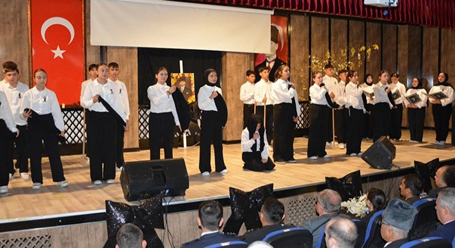 Atatürk, Korkuteli'de anıldı