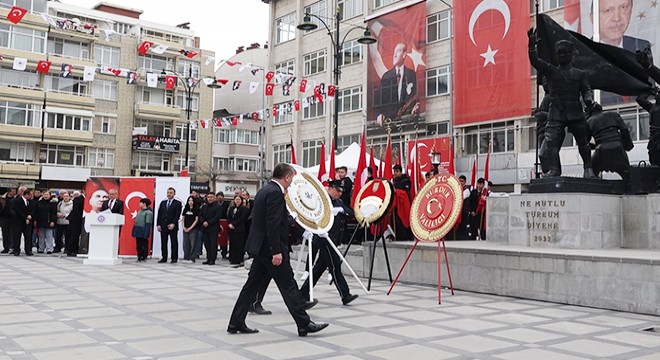 Atatürk'ün Burdur'a gelişi kutlandı