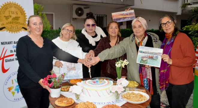 Atölyede çifte kutlama