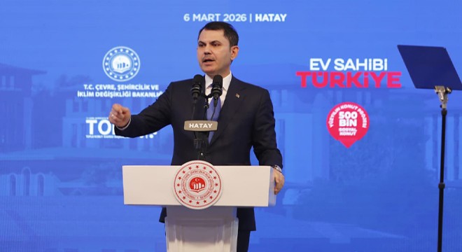 Bakan Kurum: 500 bin konut için çalışacağız