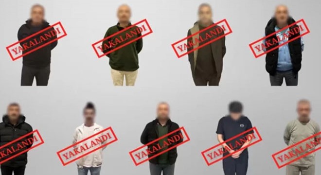 Kırmızı bültenle aranan 9 suçlu Türkiye'ye getirildi