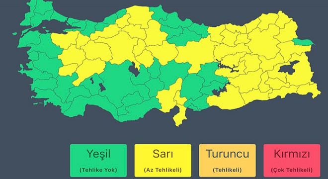 Bakanlıktan 'sağanak' ve 'kar' uyarısı