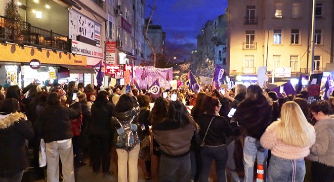 Beyoğlu'nda 24'üncü Feminist Gece Yürüyüşü