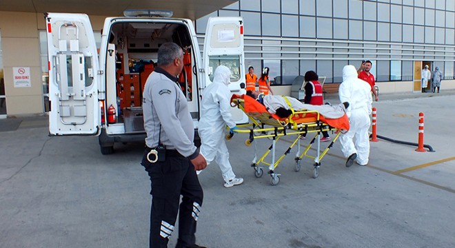 Burdur Devlet Hastanesi'nde tatbikat