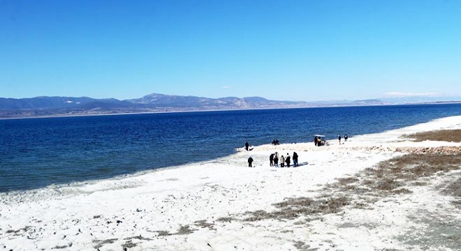 Burdur Gölü'nde su seviyesi 16 santim yükseldi