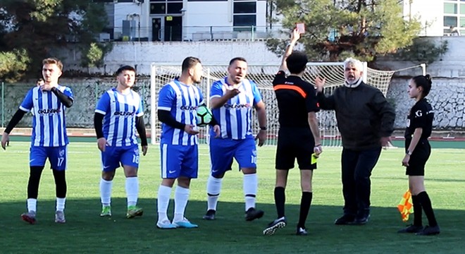 Burdur'da amatör küme maçında gerginlik