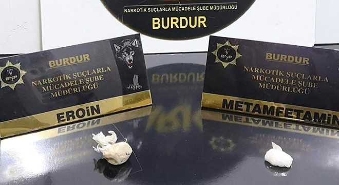 Burdur polisinden uyuşturucu operasyonları