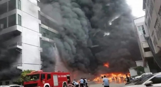 Çin'de ayakkabı fabrikası yandı; 28 ölü
