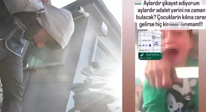 Çocuklarının boğazına bıçak dayayan sanığa bir dava daha