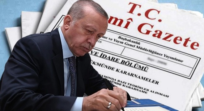 Çok sayıda atama ve görevden alma Resmi Gazete'de