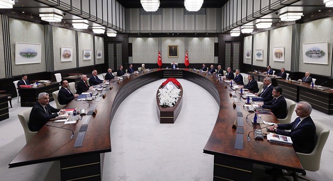 Cumhurbaşkanlığı Kabinesi toplandı