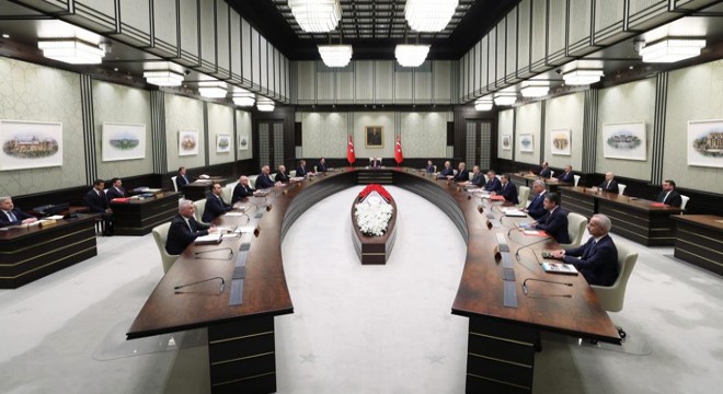 Cumhurbaşkanlığı Kabinesi toplandı
