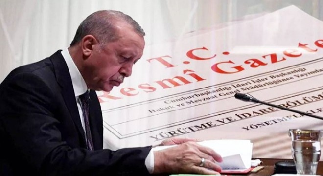 Cumhurbaşkanlığı atama kararları Resmi Gazete'de