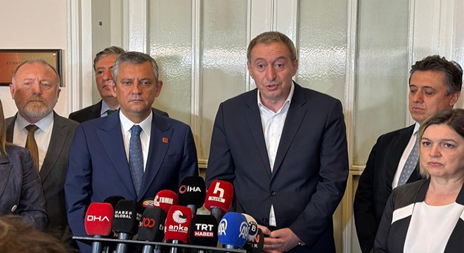 DEM Parti'den Özgür Özel'e TBMM'de ziyaret