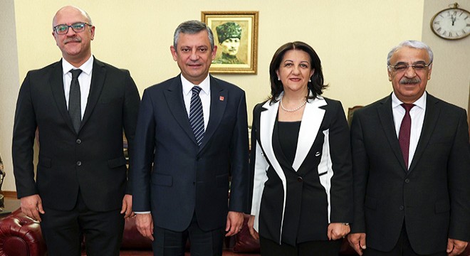 DEM Parti heyetinden CHP'ye ziyaret