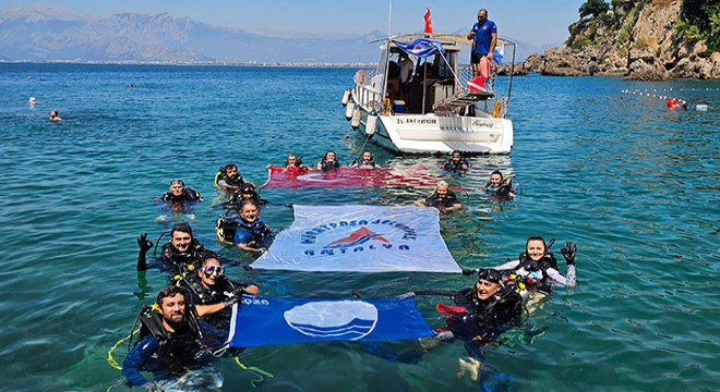 Deniz dibi temizliğinde bu kez rota Erenkuş Plajı